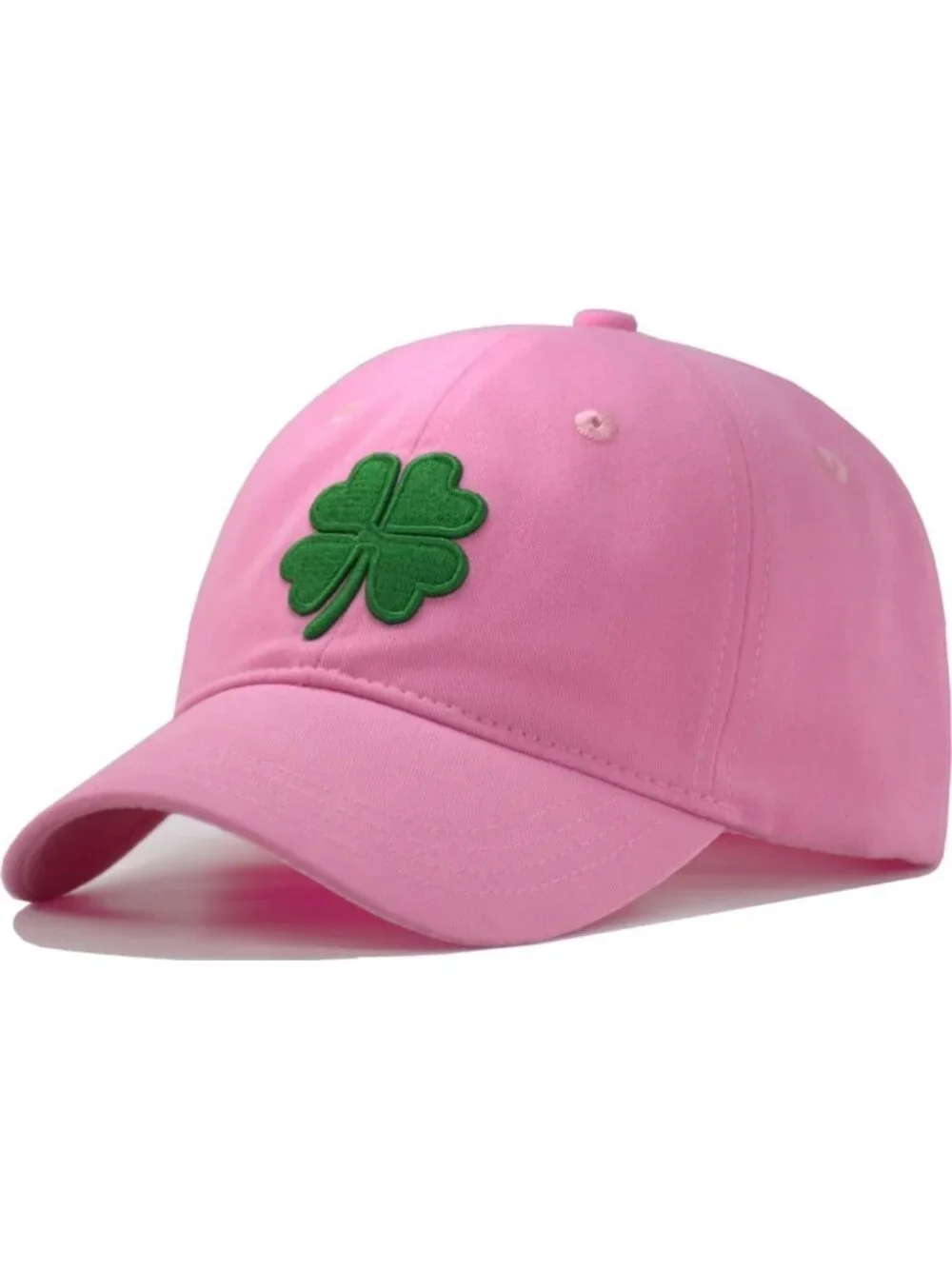Petite Adjustable Shamrock Baseball Cap for Women & Kids - St. Patrick's Day